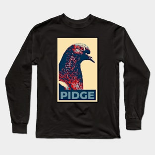 PIDGE - Hope Poster Aesthetic Long Sleeve T-Shirt